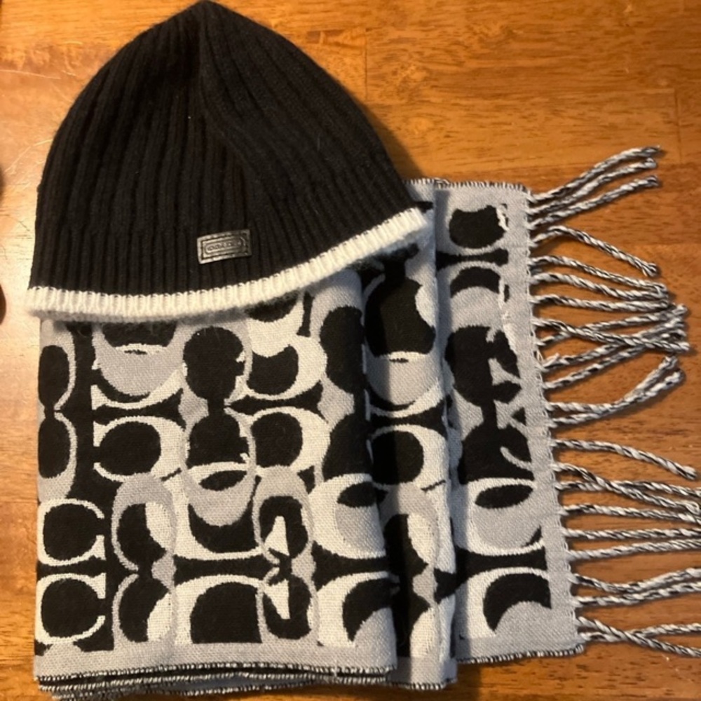 Coach Scarf and Beanie